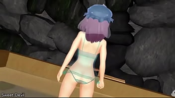 Preview 1 of 2018 Sexxv - 【MMD】yuyuko Sweet Devil【R-18