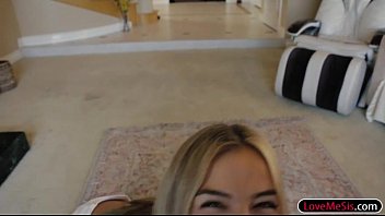 Preview 1 of Da Ey Rape - Nasty blonde hair stepsis gets her twat drilled by nasty man