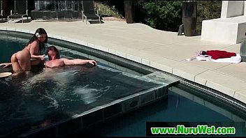 Preview 3 of Nude Panties Real - Nuru Massage From Japanese Busty Babe And Oral Pleasure 01