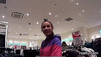 Preview 1 of Marias Anal - Beautiful czech nympho gets seduced in the supermarket and pounded in pov