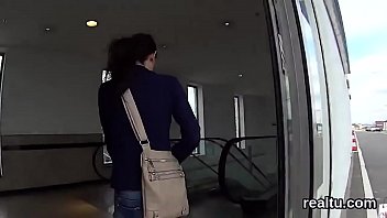Preview 2 of Hd Brazzerpurn - Attractive czech teen gets teased in the shopping centre and poked in pov