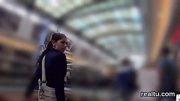Preview 3 of Hd Brazzerpurn - Attractive czech teen gets teased in the shopping centre and poked in pov