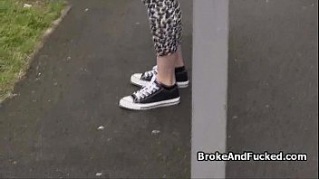 Preview 1 of Kato Eiko Wav - Pounding broke British babe in forest