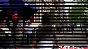 Preview 1 of Lesbian Booty Solo - Doggystyled dutch hooker pussyfucked by tourist