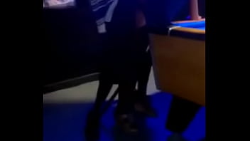 Preview 1 of Monster Fucker - pool table action