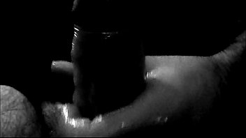 Preview 4 of House Wife On Spy Cam - b&amp_w handjob   huge cumshot