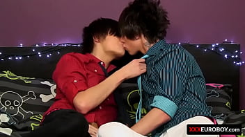 Preview 1 of Belly Bance - Gay lover twinks blowing dicks and licking anal holes