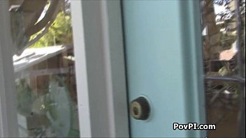 Preview 1 of Real Arabic Moms Son Fuck - Blonde solves case with pussy and ass