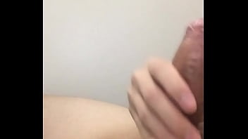 Preview 1 of Three Teens And Dildo - I jerking off and cumming