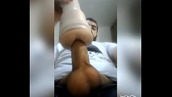 Preview 1 of 1st Small Girl Peinful Sex Video - Fleshlight Cum Inside,  sorry.