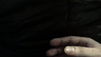 Preview 2 of My Mom Bf Wala Mooth - Tocando a jaqueta de nylon marrom da gordinha Pt 3