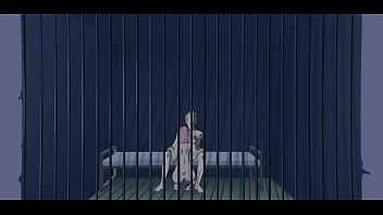 Preview 2 of Big Tit Asian Creamed - [Sakura xJiji] Prison Sex ️