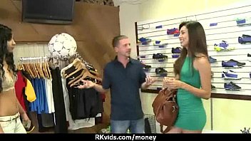 Preview 1 of Www Tebu8 Sex Cam Viodes - Stunning Euro Teen Gets Talked In To Giving A Blowjob For Cash 29
