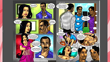 Preview 1 of Schoolgirl Silent Porn - Savita Bhabhi Episode 17 - Double Trouble Part 2