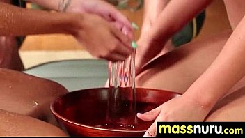 Preview 3 of Mom Mairag - NuruMassage Teen Slides Oily Pussy on Cock 12
