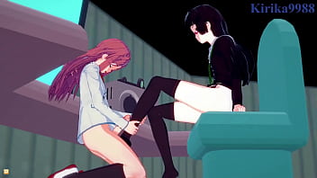 Preview 3 of Natask Malkuaa - Marika Kato and Chiaki Kurihara intense lesbian play and futanari sex. - Bodacious Space Pirates Hentai