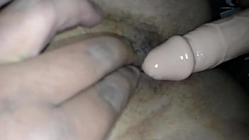 Preview 3 of Slut Husband Forced - Esposa tirando a cinta,  Bucetinha cheia de leitinho