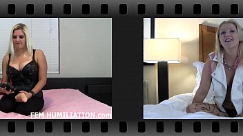 Preview 2 of Emmas Mom - Suck my strapon you bisexual sissy boy