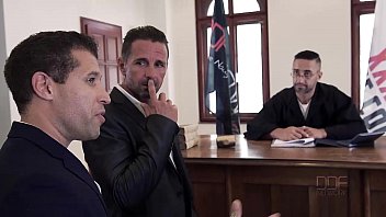 Preview 2 of Magalomania - XXX Justice - Judge orders Hot Group Sex and DP treatment