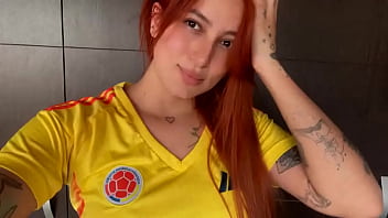 Preview 1 of Teen Mattie Borders - Buenas tardes  #ColombiaCampeon