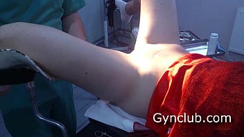 Preview 3 of Video Bf Girl Sexy - The girl in the red dress at the gynecologist