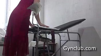 Preview 1 of Video Bf Girl Sexy - The girl in the red dress at the gynecologist