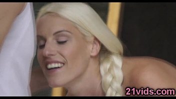 Preview 1 of Tube Porn Arobic Gay - Gorgeous blonde Blanche Bradburry