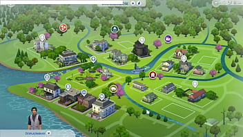 Preview 1 of Andrea Butty - The Sims 4 Cap 2 - trio con dos MILF