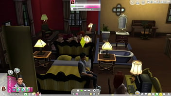 Preview 4 of Andrea Butty - The Sims 4 Cap 2 - trio con dos MILF