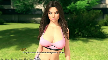 Preview 4 of Tamil Abg - Being A DIK #21 - Doing Yoga With Hot Busty Brunette Teacher And Beautiful Rich Brunette With Perfect Body