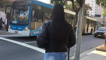 Preview 1 of Sose Jean - Jaqueta Preta da Novinha