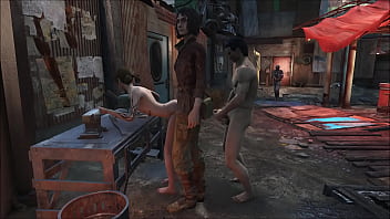 Preview 2 of Cute Beb - Fallout 4 Diamond City Public Fuck 2