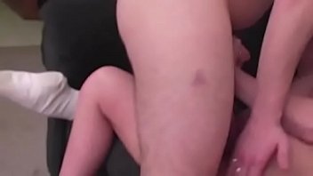 Preview 4 of Gye Gils - MILF With Saggy Tits Sucks Off Her Man