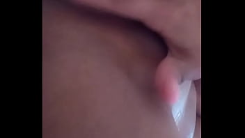 Preview 2 of My Friends Hot Mom In Kitchen - Mi prima caliente se graba para mi