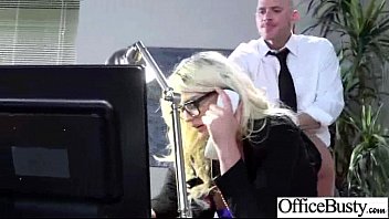 Preview 4 of Star Spangled - (julie cash) Sexy Girl With Round Big Juggs In Hardcore Sex In Office mov-21
