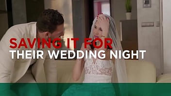 Preview 1 of Videos Porno Pareja En La Nr - Saving It For Their Wedding Night Alyssa Bounty,  Lorenzo Viota