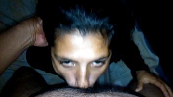 Preview 1 of Plant Hentai Vine Tentacle - Karina mamando y tragando semen 3/3