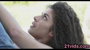 Preview 1 of Crazy For - Hot brunette outdoor fucking