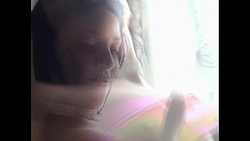 Preview 1 of Finger Porn With Biy - Briana Devil a teen brunette pleasing herself in the kitchen