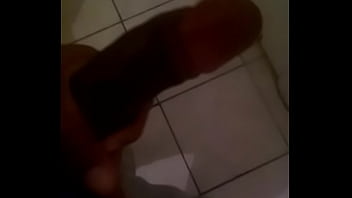 Preview 3 of Hairy Mom Aunt Son Busty - Guy shows off his dick