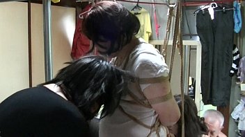 Preview 3 of Xnxx Big Cooked - Jyosoukofujiko&#039_s Restraints and whip with Benitora Master