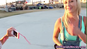 Preview 2 of Lauren Phoenix In Ring War - Horny blonde eats pussy