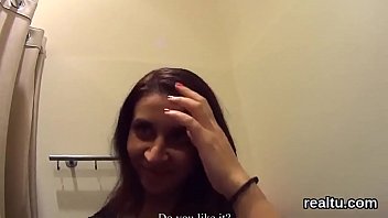 Preview 2 of Krysttall - Stellar czech nympho gets seduced in the supermarket and penetrated in pov