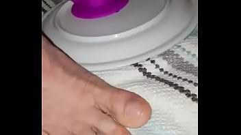 Preview 1 of Dubai Dick - 720P 1500K 94922851 RIDING MY HUGE PURPLE DILDO TEASE PART 1