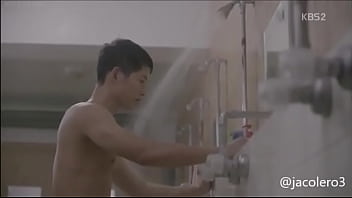 Preview 2 of Xxx Animal Dog Girl - Song Joong Ki shower scene