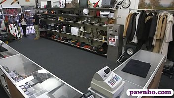 Preview 1 of Khamer Kilulu - Brunette woman sucks off and gets fucked by pawn keeper
