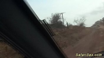 Preview 1 of Virgin All Sex Videos - african safari babe backseat fucked