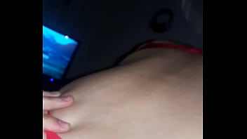 Preview 2 of Rajwap Xyz Sunny Lingerie Mp4 - Loira safada sentando