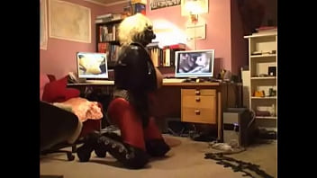 Preview 2 of Xxx Sex 60 70 - FetishMaskedSlutRoxinaGagged010908