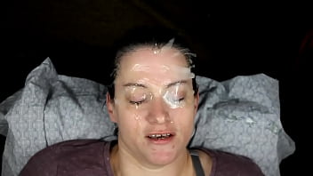 Preview 4 of Xxx Videos 202 - Dirtydees Gets her face covered with some heavy eye blasts